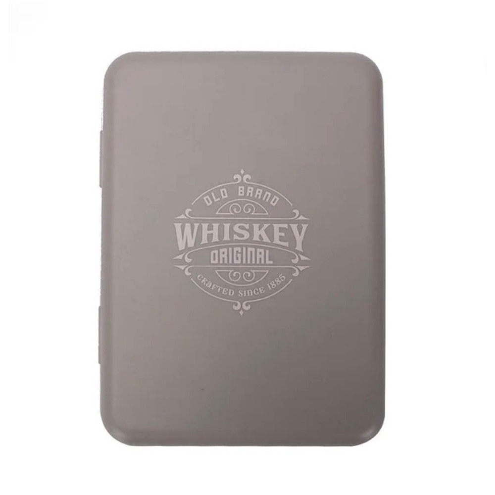 Samsonico Island Dogs Travel Bar Set Whiskey Original Portable Mixology Kit Tan